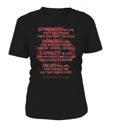 MANDALORIAN CODE OF HONOR T-SHIRT Women's T-Shirt