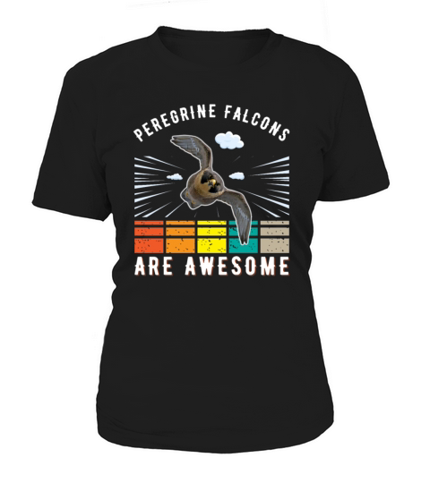 Peregrine Falcon fast flying fastest vintage Women's T-Shirt