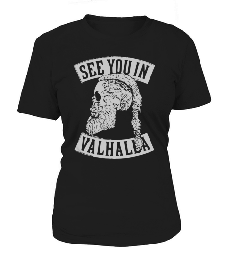 Ragnar Skull see you in valhalla Women's T-Shirt