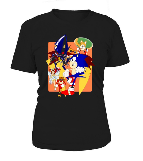 Sonic ova jpn cover Women's T-Shirt