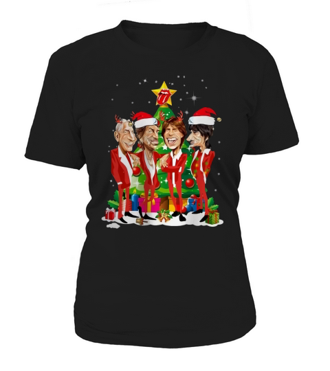 The Rolling Stone Santa Christmas Tree shirt Women's T-Shirt