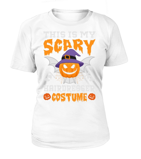 This Is My Scary Hairdresser Halloween Costume Women's T-Shirt