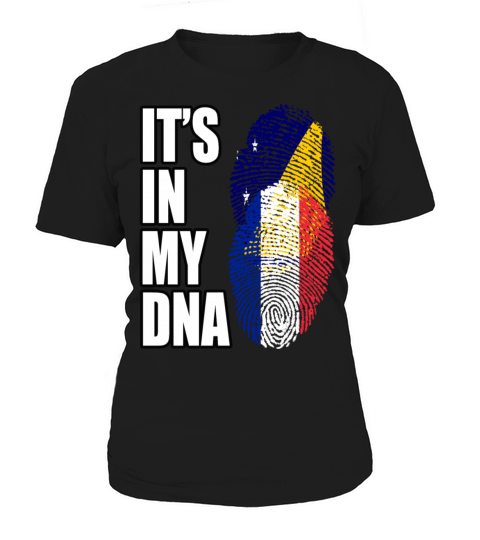 Tokelauan And French Mix Heritage DNA Flag Women's T-Shirt
