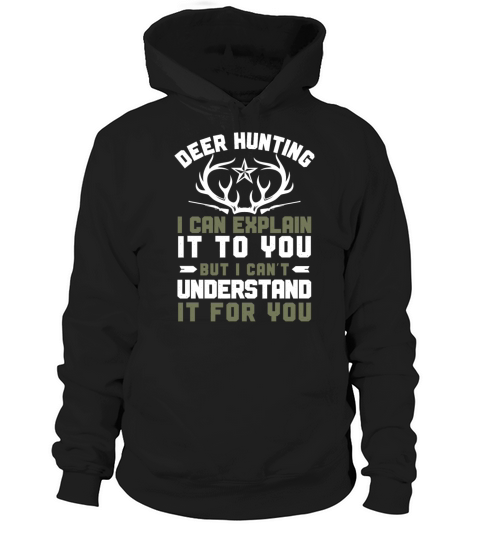 Buck Deer Hunting Hunter Vintage Hoodie Unisex