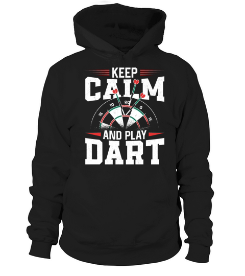 Darts Board Vintage Keep Calm And Hoodie Unisex