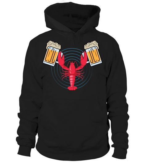 Lobster Beer Heavy Drinker Gift Hoodie Unisex