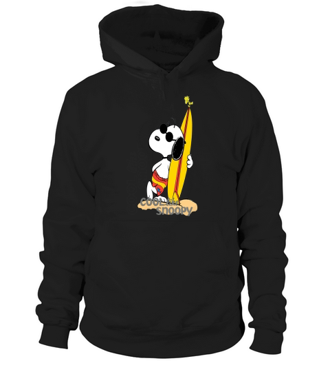 snoopy surfing Hoodie Unisex