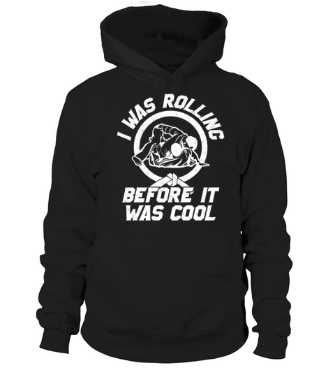 Vintage BJJ Rolling Before It was Cool Grappling J Hoodie Unisex