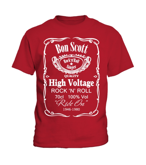 Bon Scott Quality High Voltage T shirt Kids T-Shirt