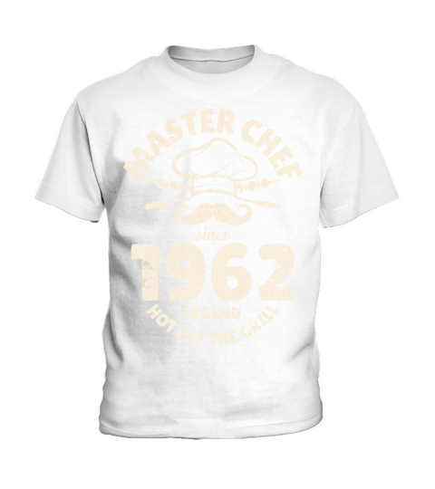 Born In 1962 BBQ Funny Grilling 60th Birthday Kids T-Shirt