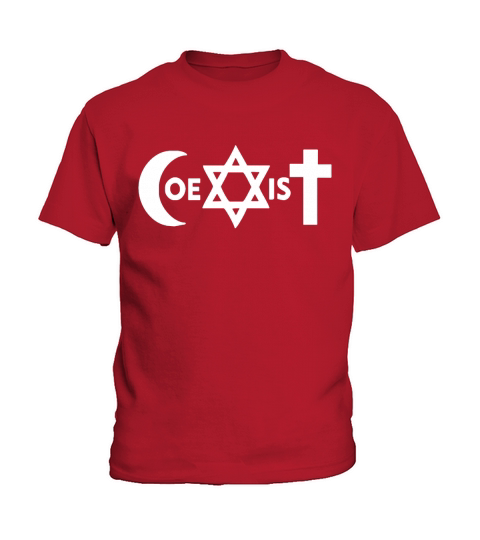 COEXIST U2 groupe rock Bono MUSICA T-shirt Kids T-Shirt