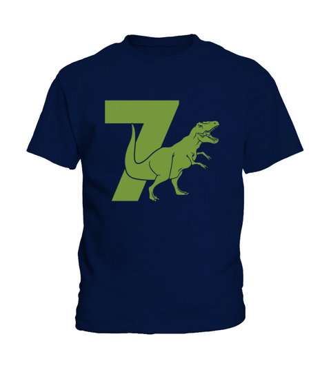 Dinosaur Number(7) Kids T-Shirt