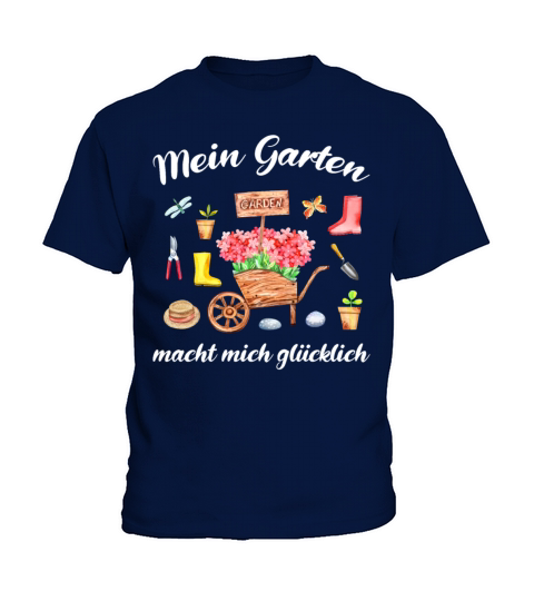 Garden Quote Hobby Gardener Gift Idea Kids T-Shirt