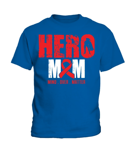 Hero Mom-Sickle Cell Anemia Awareness Ribbon Shirt Kids T-Shirt