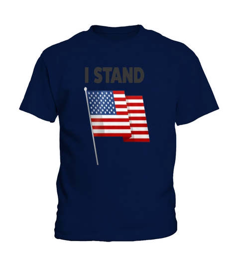 I Stand (Grey) Kids T-Shirt