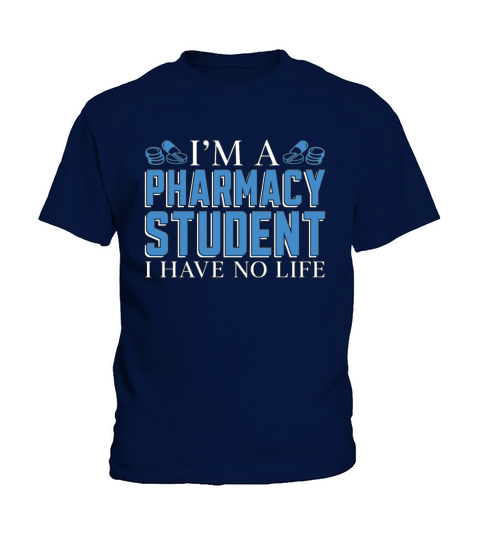 Im A Pharmacy Student Technician Tech Pharmacist Kids T-Shirt