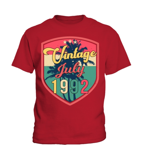 July 1992 30th Birthday Kids T-Shirt