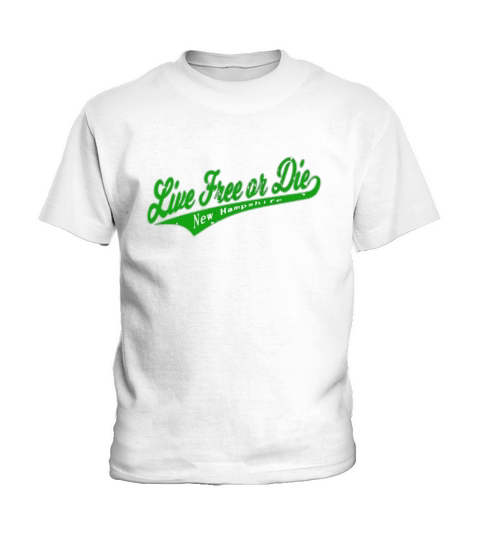 LIVE FREE OR DIE Team New Hampshire T-shirt 603 Kids T-Shirt