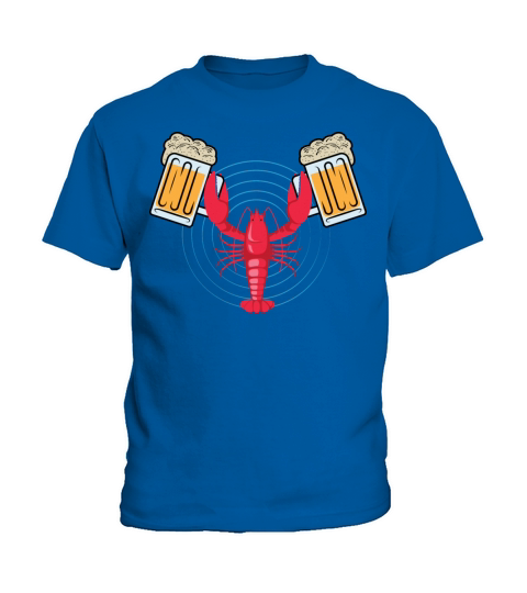 Lobster Beer Heavy Drinker Gift Kids T-Shirt