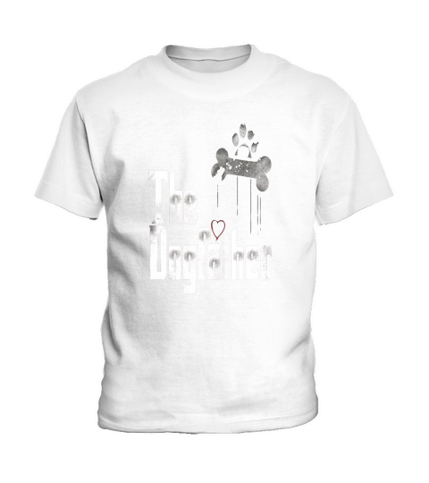 Mens The Dogfather Shirt Dad Dog T-shirt - Funny Fathers Day Tee Kids T-Shirt
