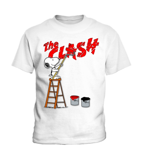 Snoopy paints  The Clash - Coffee Mug (colored) Kids T-Shirt