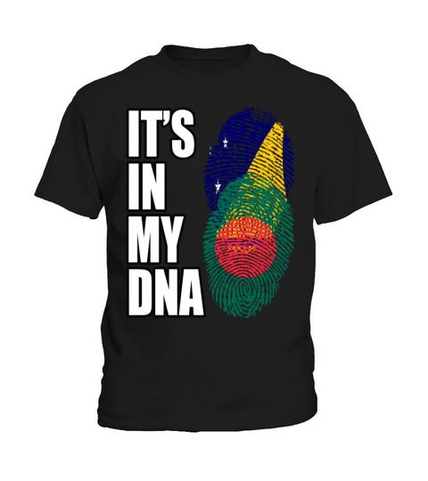 Tokelauan And Bangladeshi Mix Heritage DNA Flag Kids T-Shirt