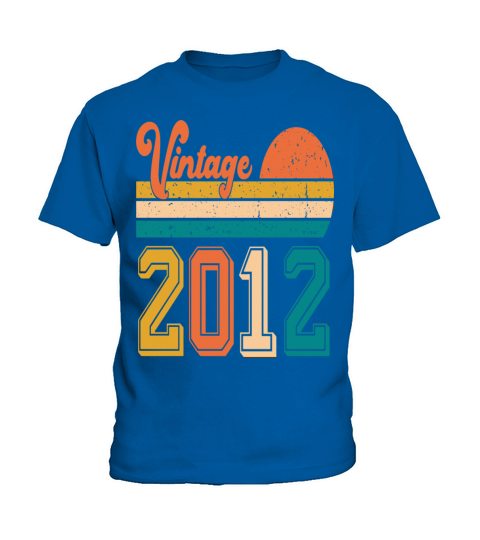 Vintage 2012 birthday gift Kids T-Shirt