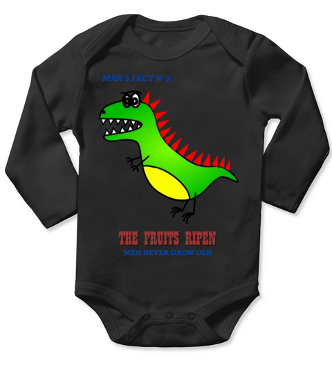 Boys never grow old Long Sleeve Baby One-Piece
