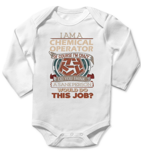 CHEMICAL OPERATOR FDojob Long Sleeve Baby One-Piece