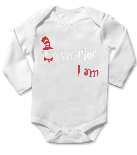 I am a counselor shirt Long Sleeve Baby One-Piece