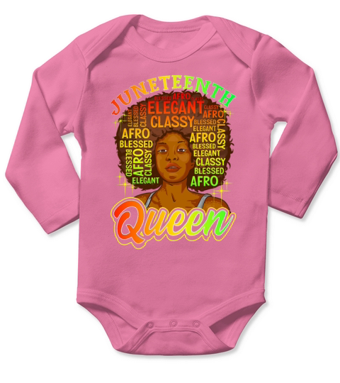 Juneteenth Black History Day Pride Gift Long Sleeve Baby One-Piece