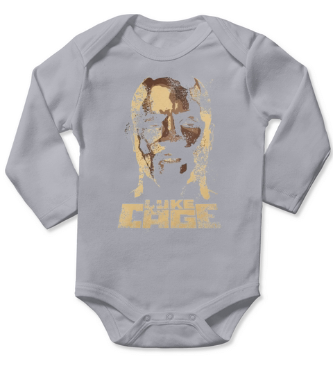 luke cage (v2) T-Shirt Long Sleeve Baby One-Piece