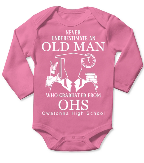 Owatonna High School Long Sleeve Baby One-Piece