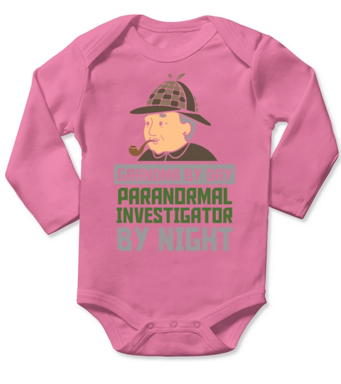 paranormal investigator ghost hunting hunter Long Sleeve Baby One-Piece