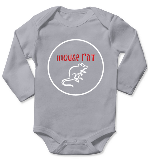 Parks and Recreation Mouse Rat Andy Dwyer T-Shirt Long Sleeve Baby One-Piece