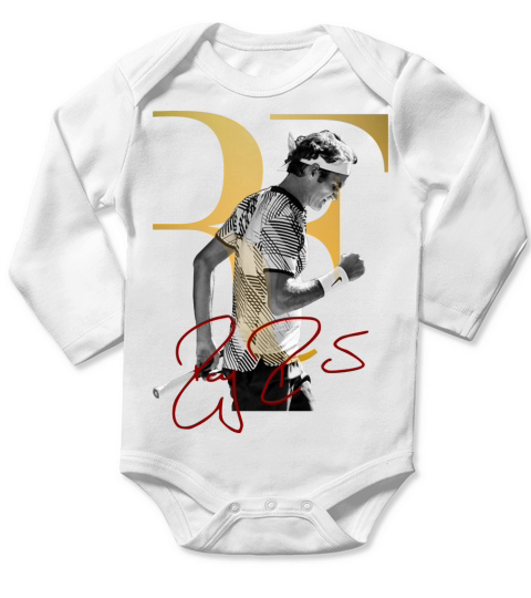 Roger Federer Perfect Long Sleeve Baby One-Piece