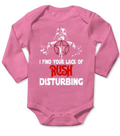 Rush Disturbing Long Sleeve Baby One-Piece