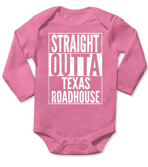 Texas Roadhouse Limited Edition Tshirt Long Sleeve Baby One-Piece