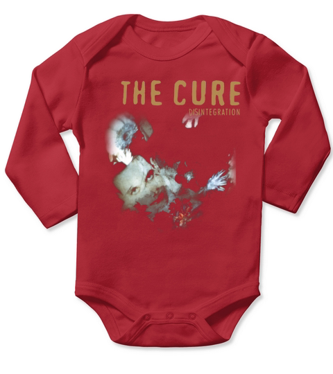 The Cure Disintegration Long Sleeve Baby One-Piece