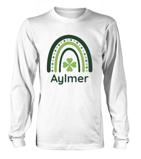 Aylmer Clover Boho Rainbow Long sleeved Unisex
