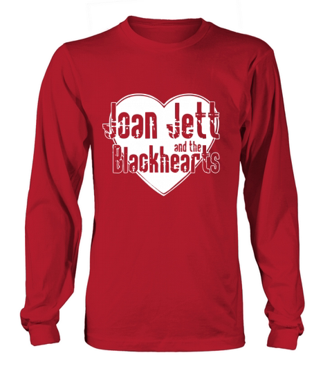 Joan jett  The blackhearts Tshirt Long sleeved Unisex