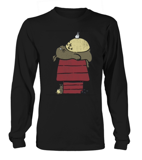 MY NEIGHBOR PEANUT TOTORO SNOOPY PEANUTS NEIGHBOR GHIBLI JAPAN Long sleeved Unisex