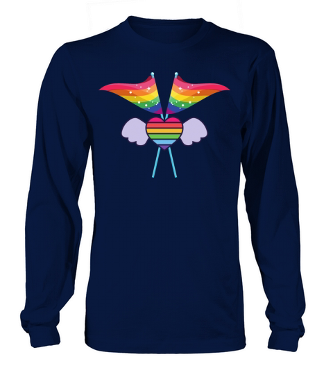 Pride LGBT love flag Long sleeved Unisex