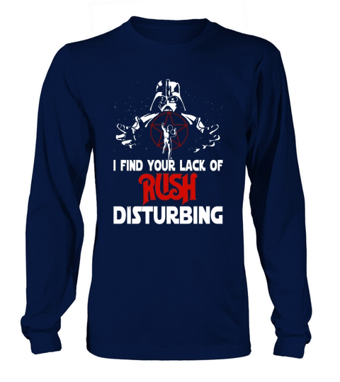 Rush Disturbing Long sleeved Unisex