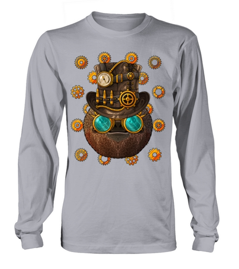 Steampunk Sloth Medieval Victorian Steam Powered A Long sleeved Unisex