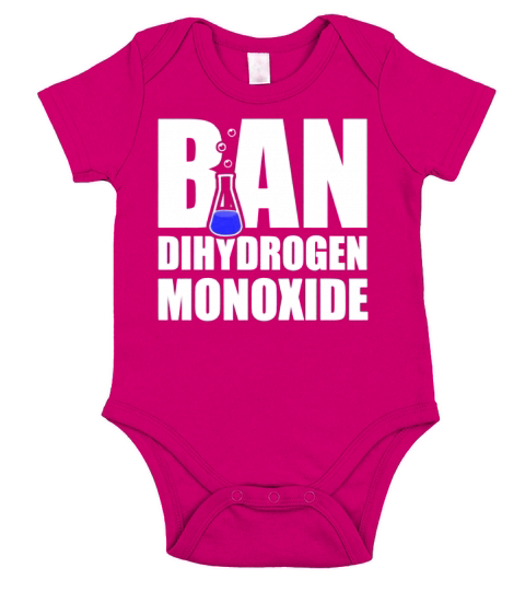 Ban Dihydrogen Monoxide - Coffee Mug (colored) Short Sleeve Baby One-Piece