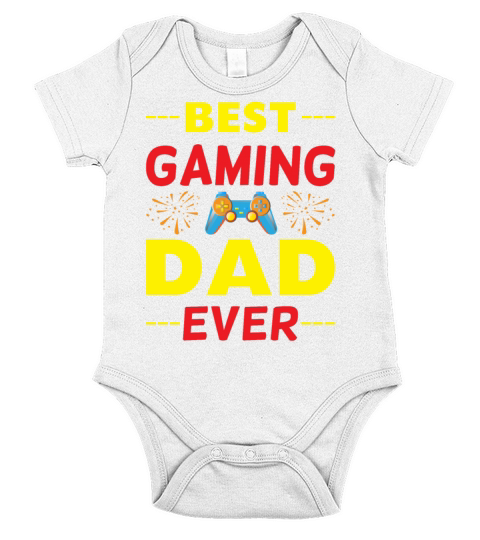 Best Gaming Dad Ever Short Sleeve Baby One-Piece