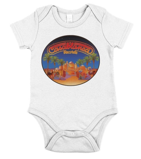 Casablanca Records Short Sleeve Baby One-Piece