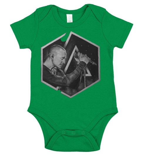 Chester Bennington Tribute Short Sleeve Baby One-Piece