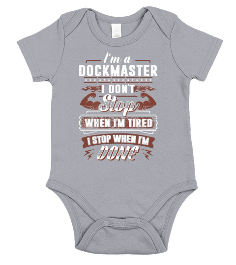 Dockmaster Short Sleeve Baby One-Piece
